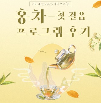 <홍차, 첫 걸음 후기> 11월 라이프코칭